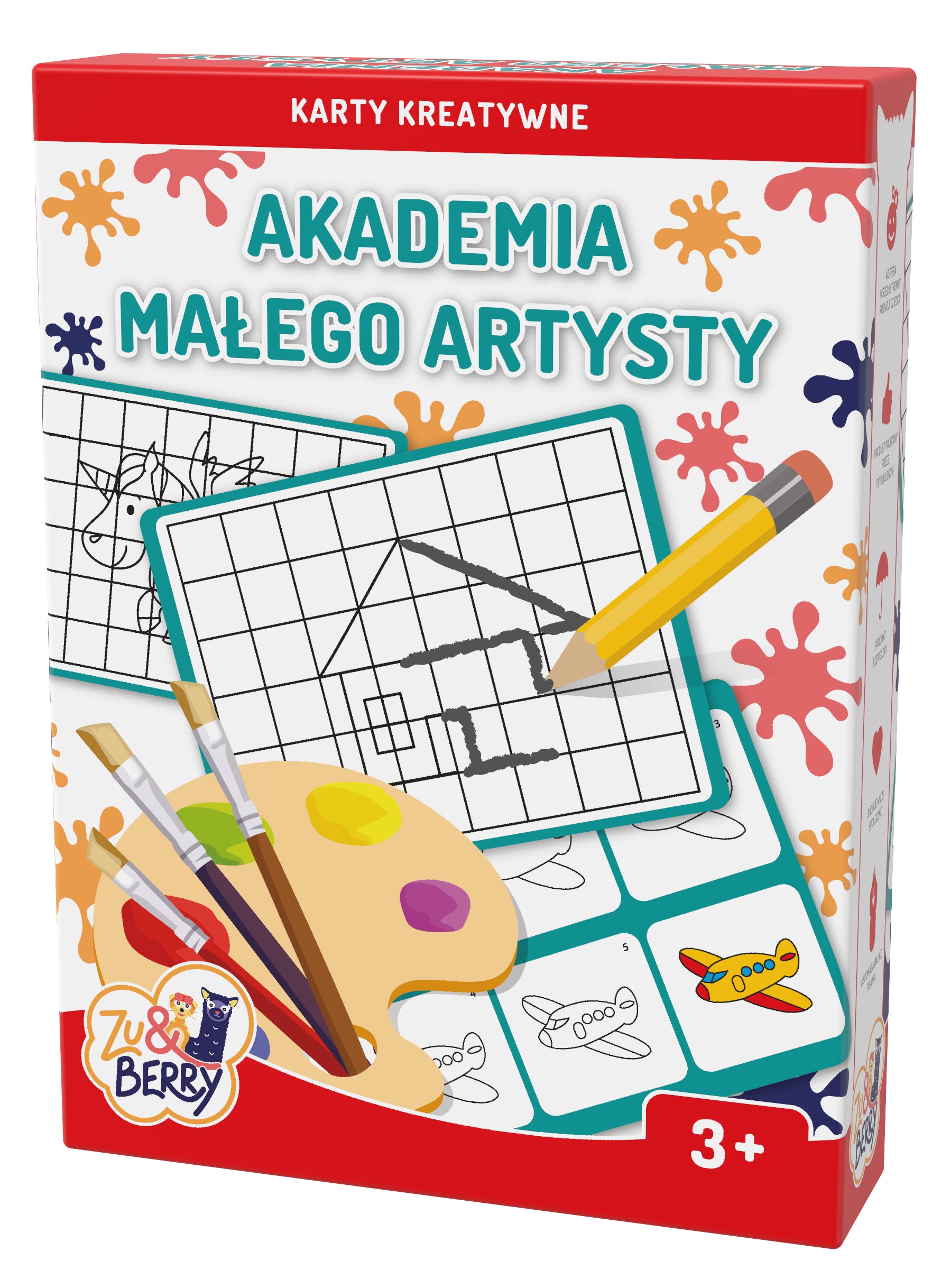 Karty kreatywne akademia małego artysty