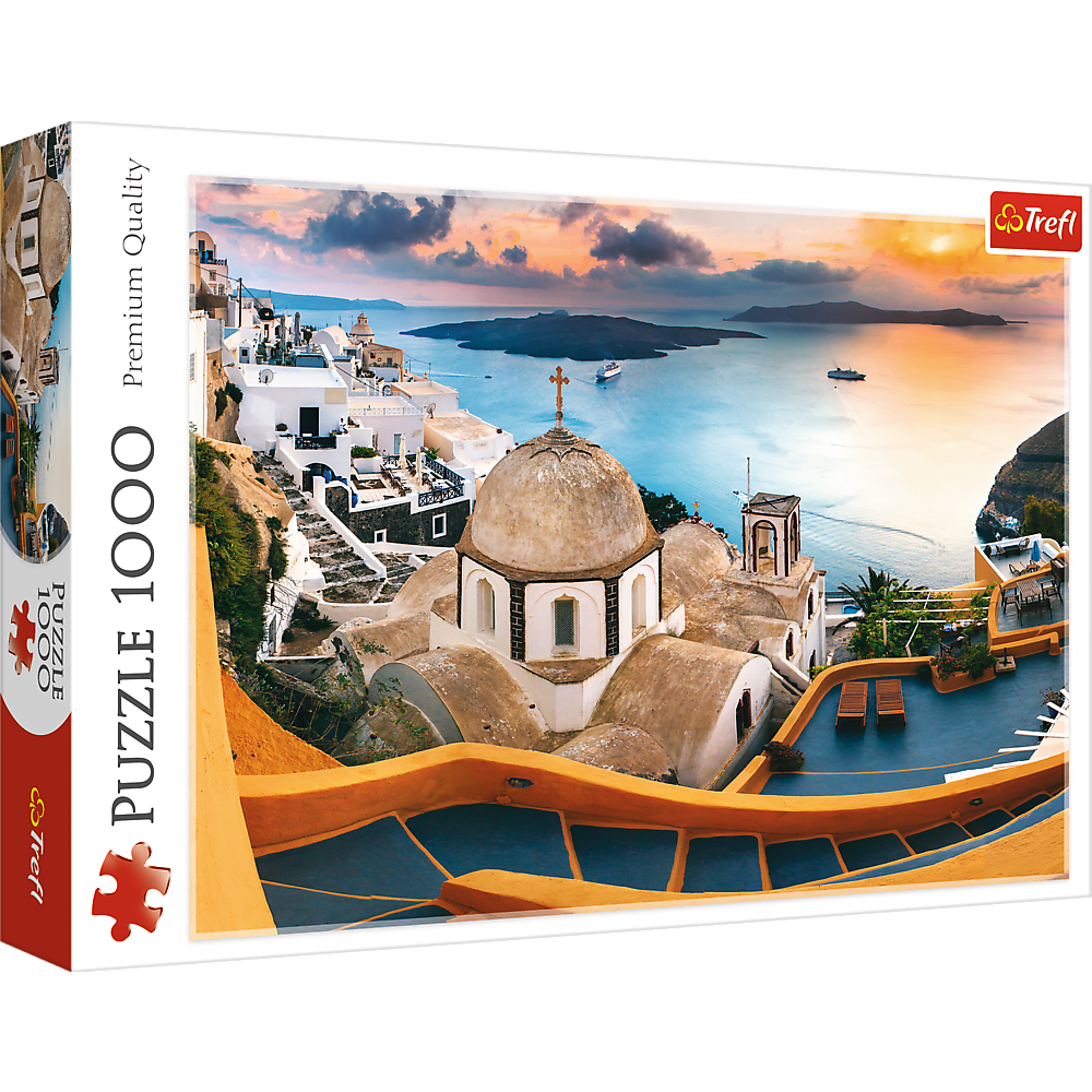 Puzzle 1000 Bajkowe Santorini 10445