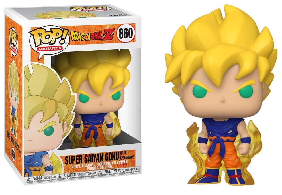 Figurka Dragon Ball Z Super Saiyan Goku First Appearance 860 Funko Pop