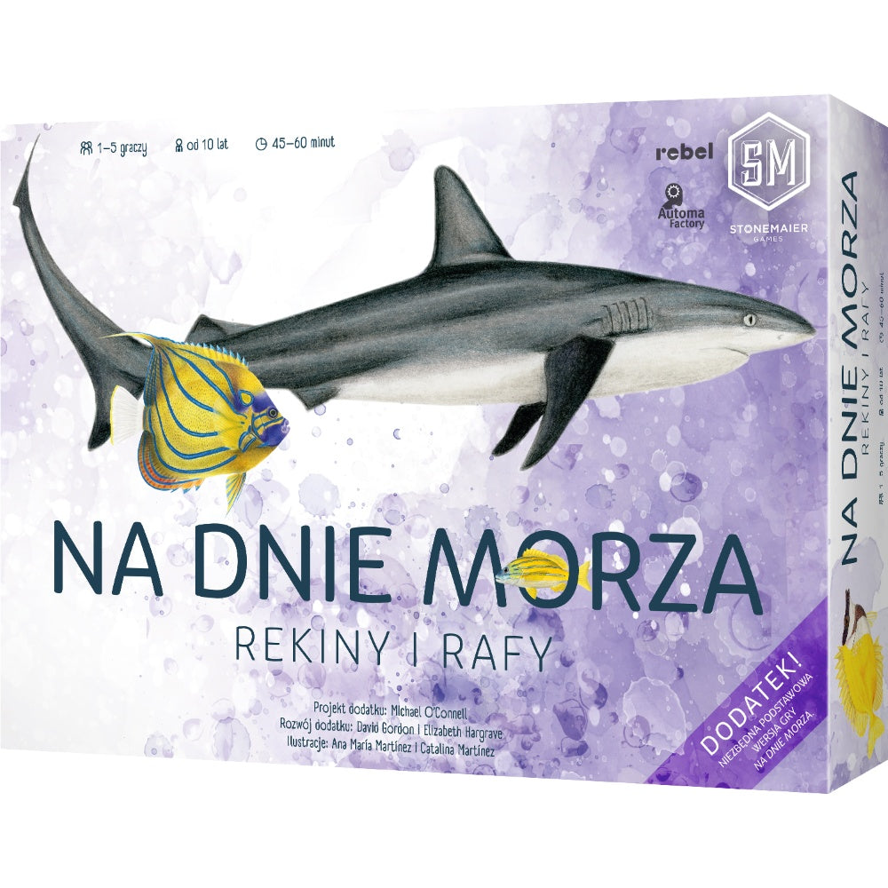 Gra Na dnie morza Rekiny i rafy dodatek