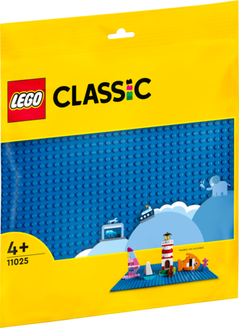LEGO Classic niebieska płytka konstrukcyjna 11025
