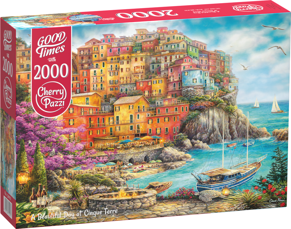 Puzzle 2000 CherryPazzi A Beautiful Day at Cinque Terre 50071