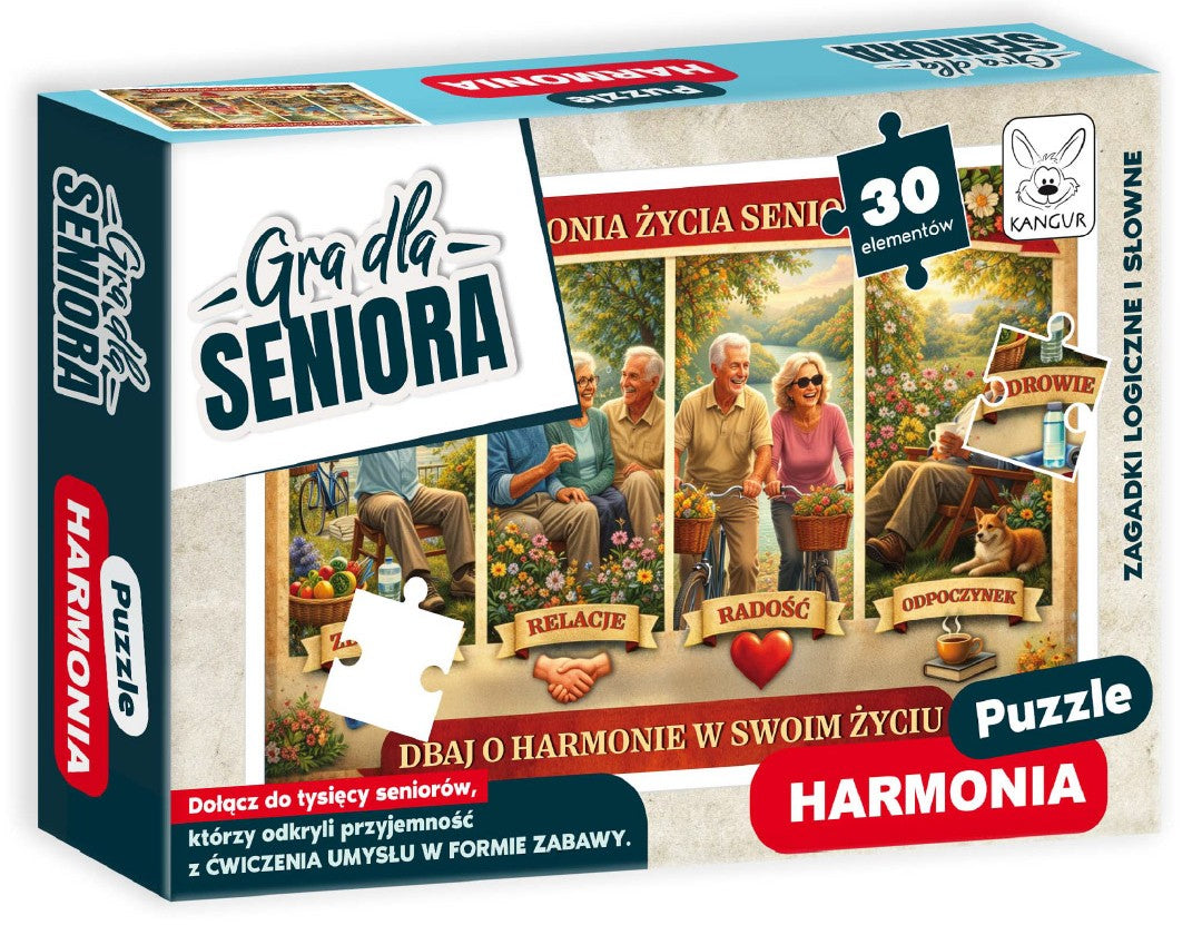 Gra dla Seniora Puzzle Harmonia