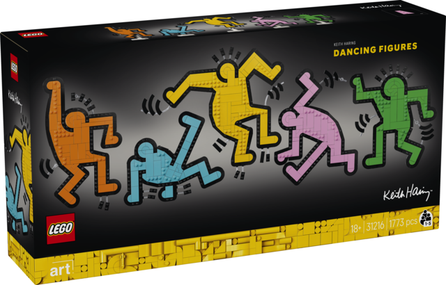 LEGO Art Keith Haring Tańczące postacie 31216