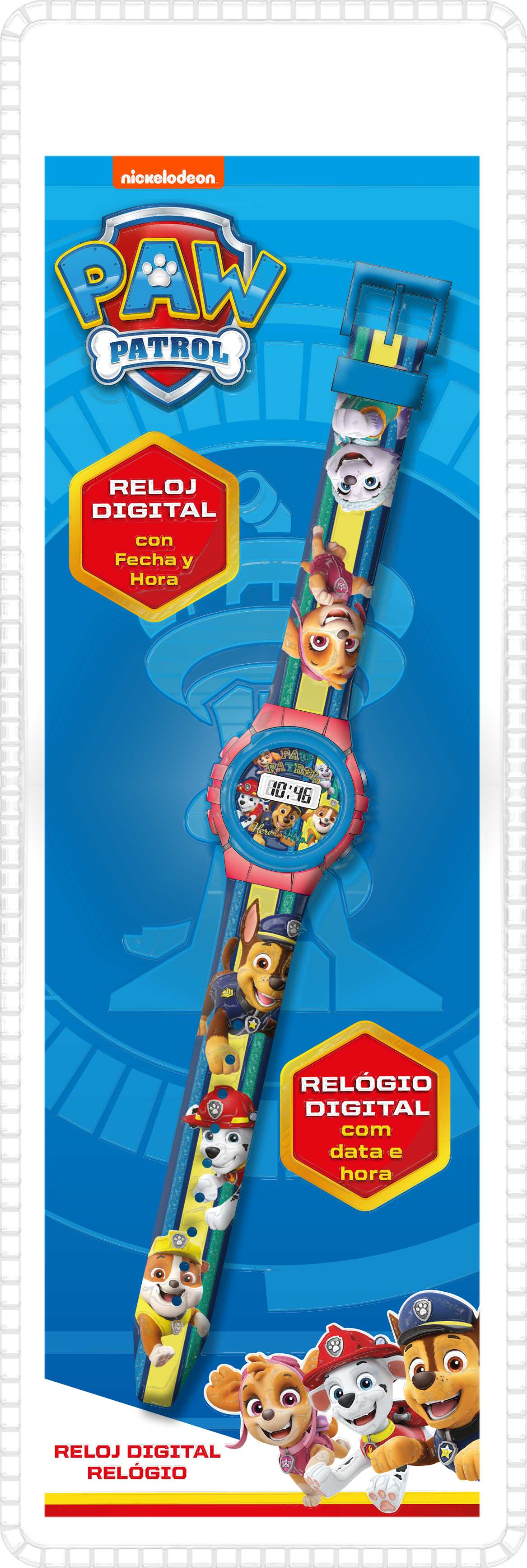 Zegarek cyfrowy Paw Patrol PW16675