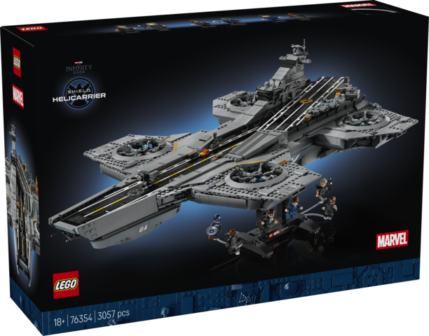 LEGO Super Heroes Lotniskowiec T. A. R. C. Z. Y. 76354
