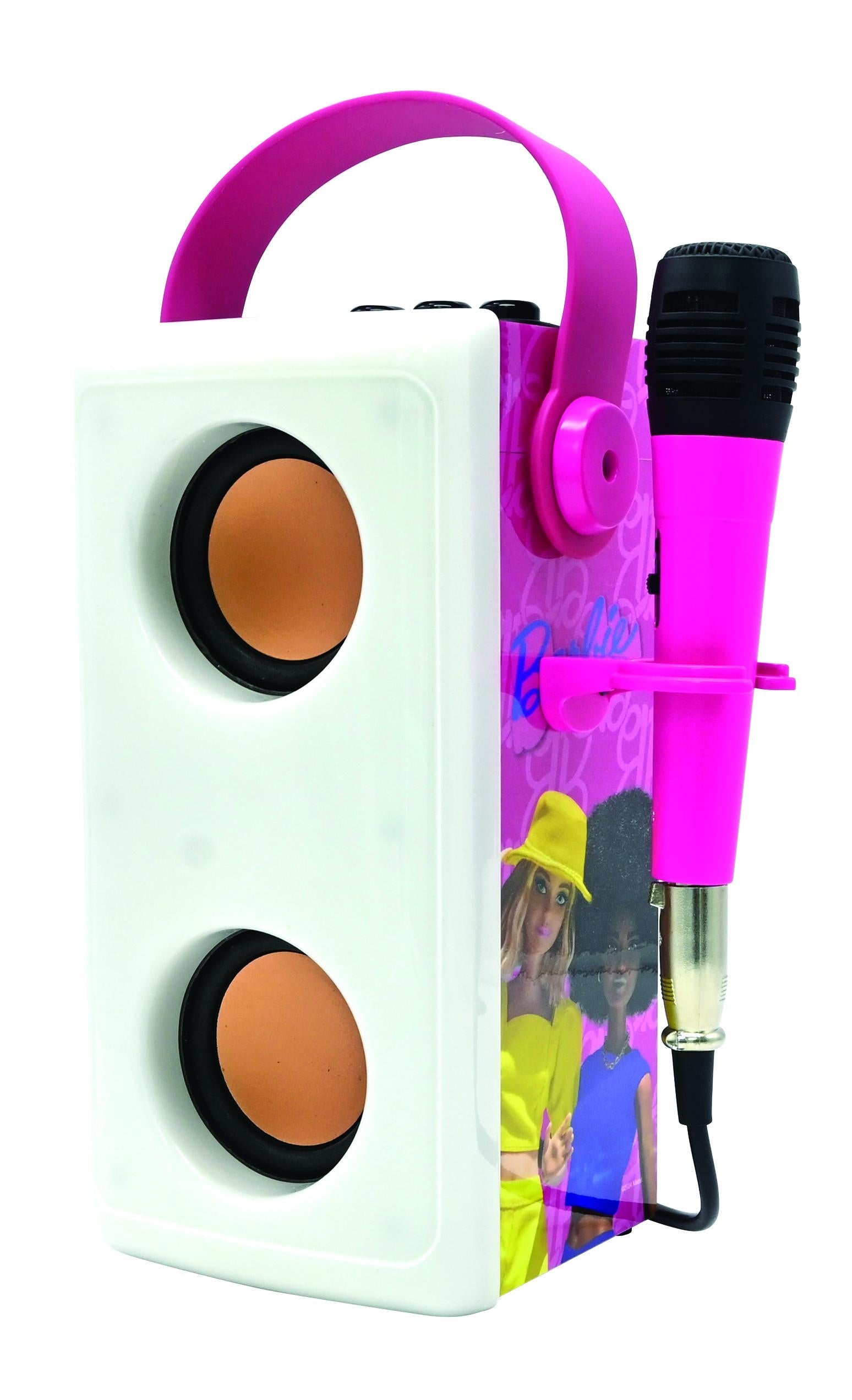 Głośnik bluetooth z mikrofonem Barbie Lexibook BTP185BBZ