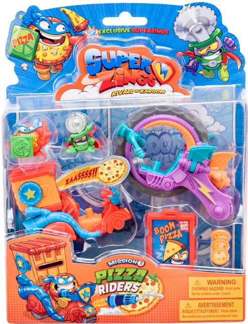 SuperZings Mission 3 Pizza Riders