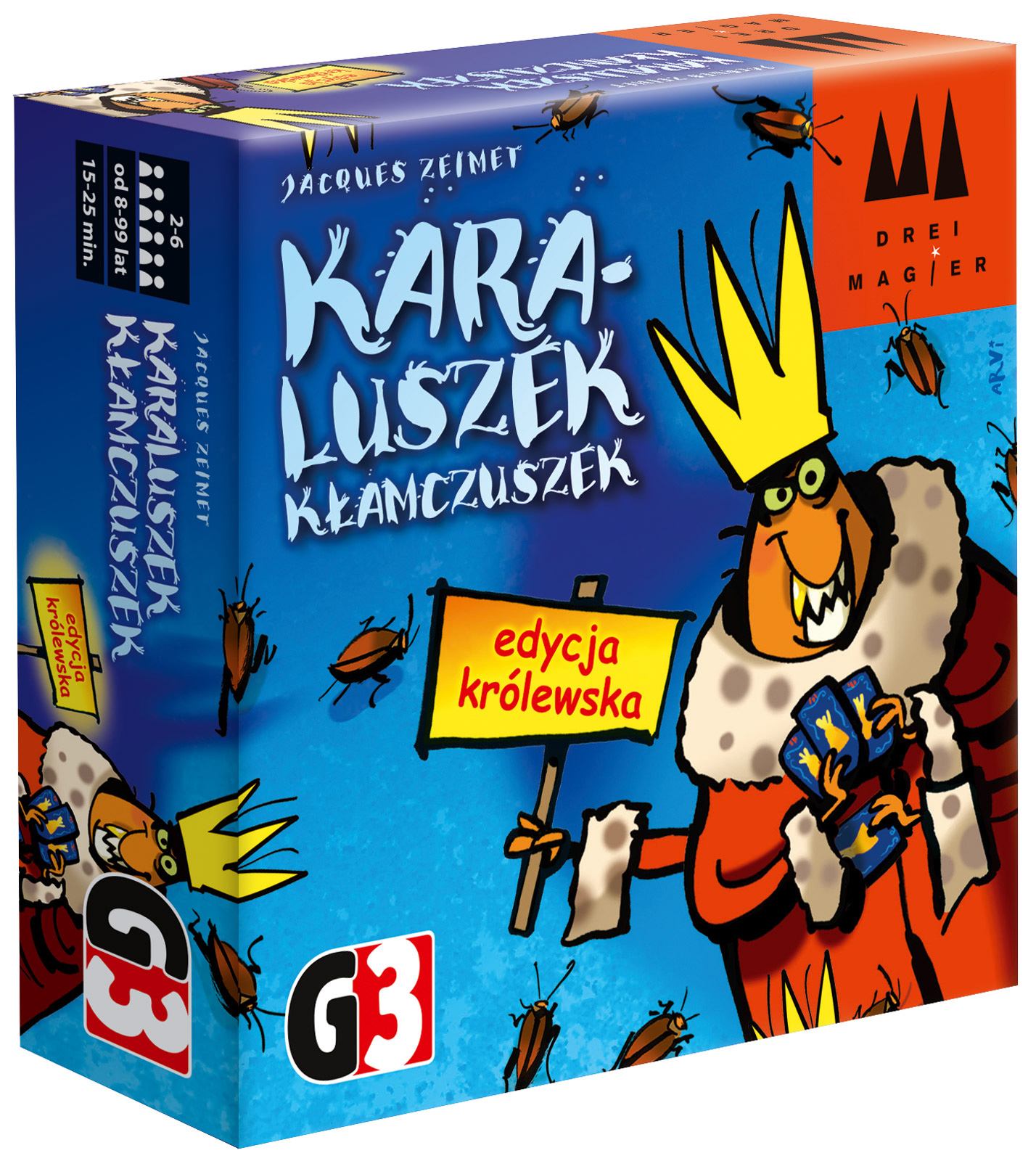 Gra DMS: Karaluszek kłamczuszek edycja królewska