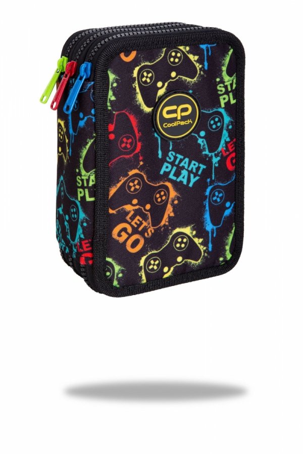 Piórnik 3-komorowy z wyposażeniem Coolpack Jumper 3 XPLAY