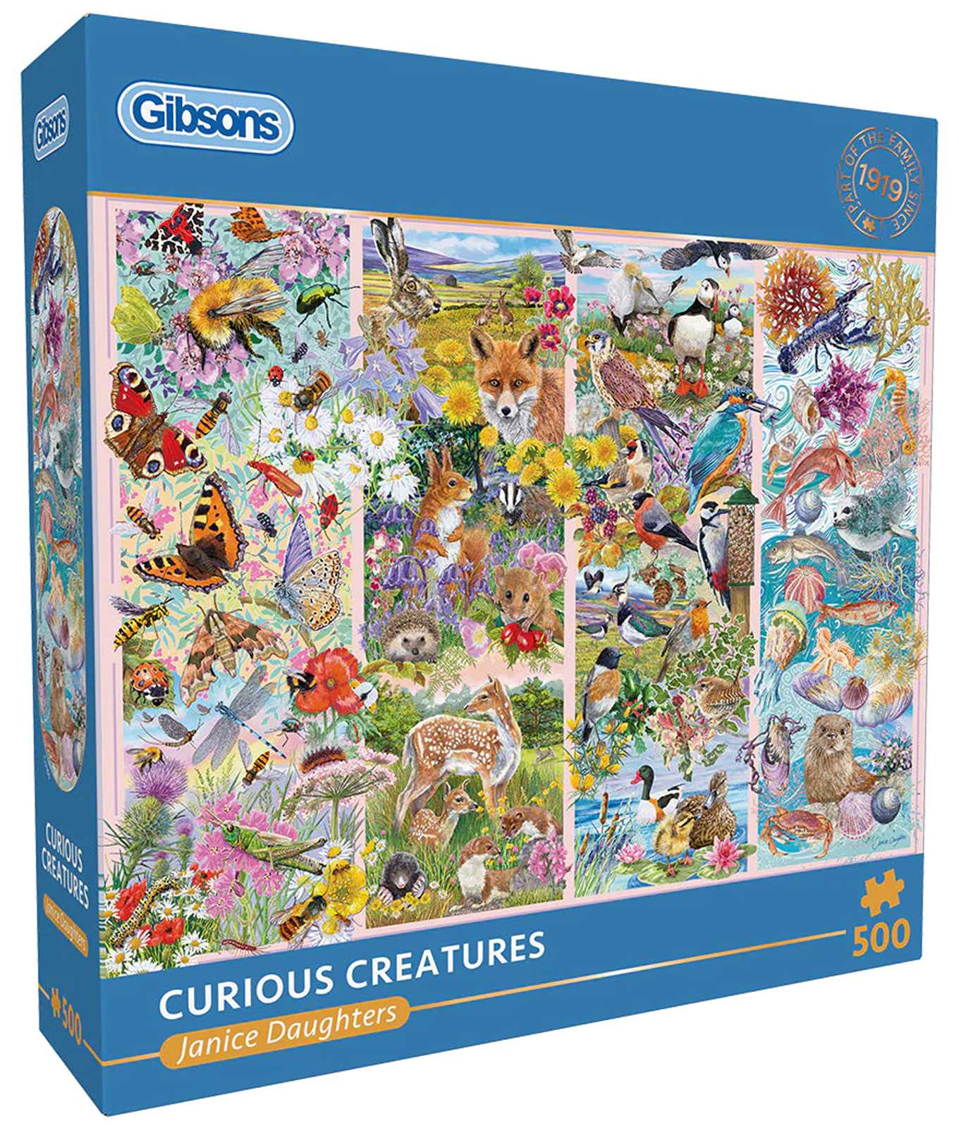 Puzzle 500 Ciekawe stworzenia 113734