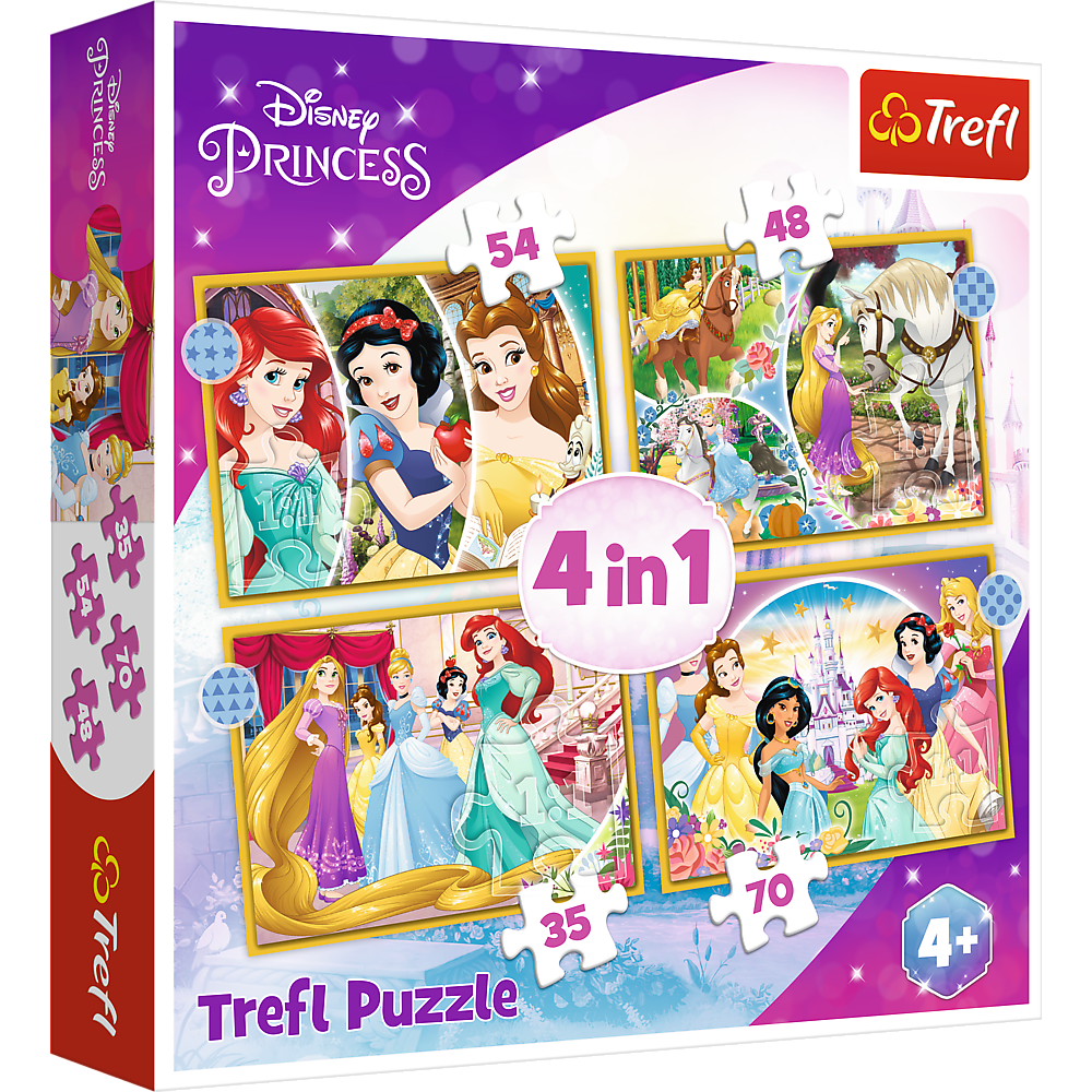 Puzzle 4w1 (35,48,54,70) Szczęśliwy dzień 34385
