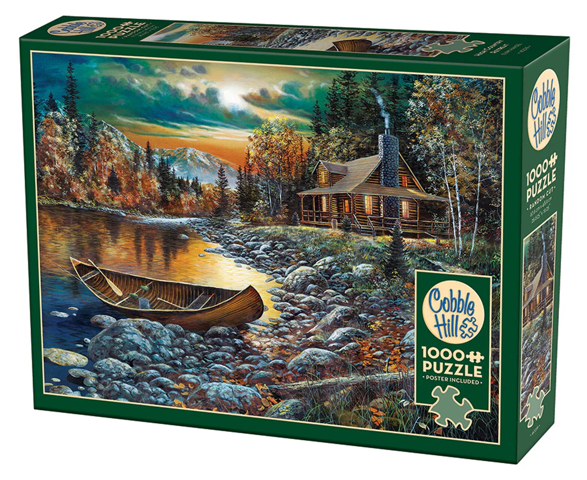Puzzle 1000 Wypoczynek w górach 113539