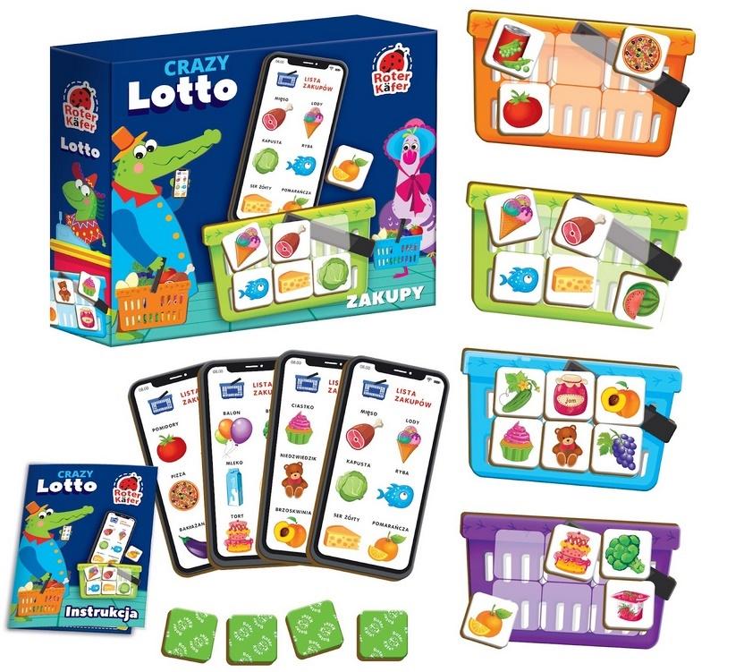 Gra edukacyjna Crazy Lotto RK1150-01