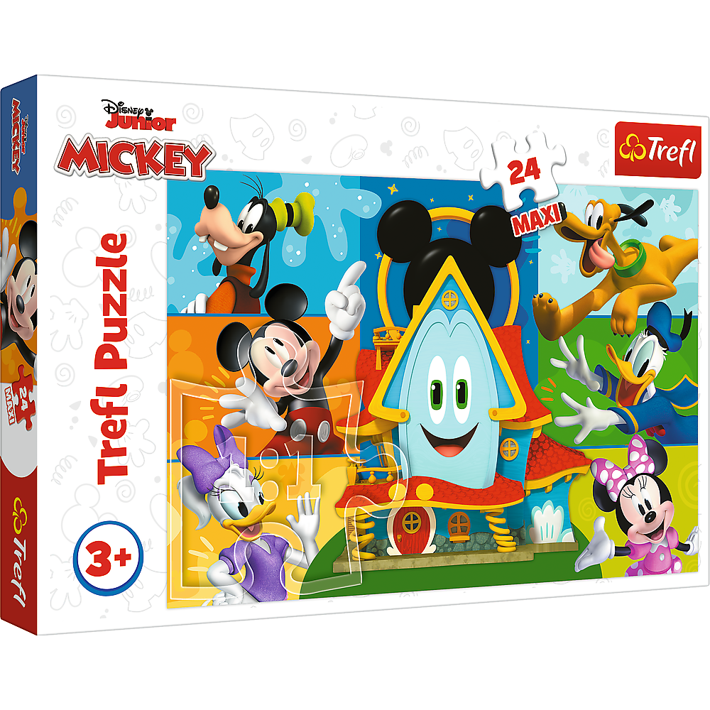 Puzzle 24 maxi Myszka Miki i przyjaciele 14351