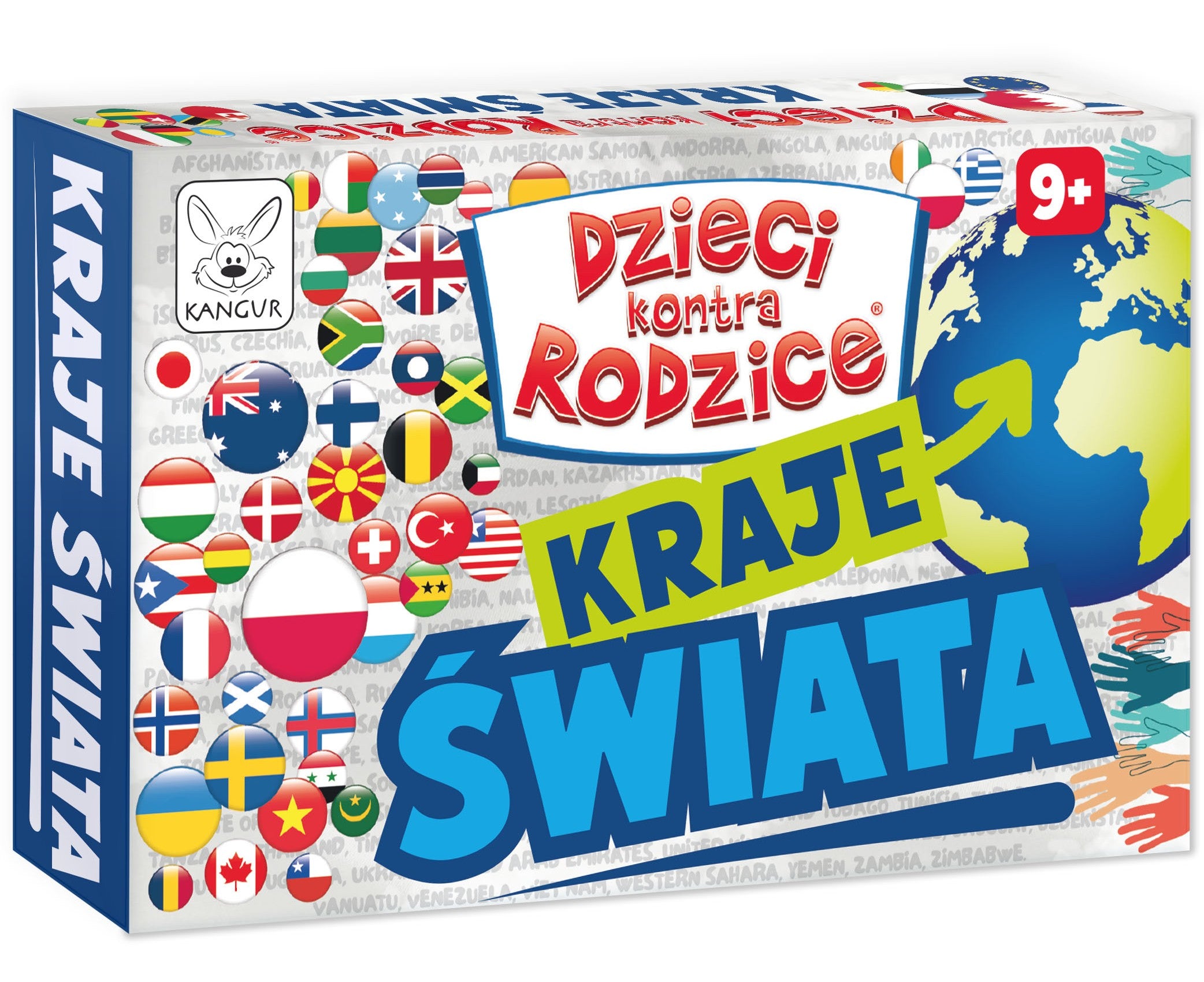 Gra Dzieci kontra Rodzice Kraje Świata