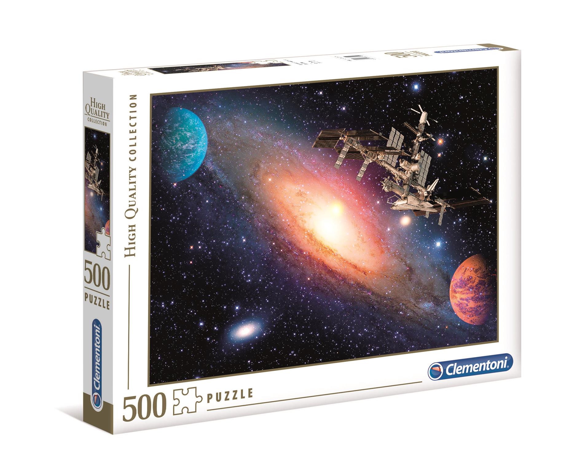 Puzzle 500 HQ Międzynarodowa stacja kosmiczna 35075