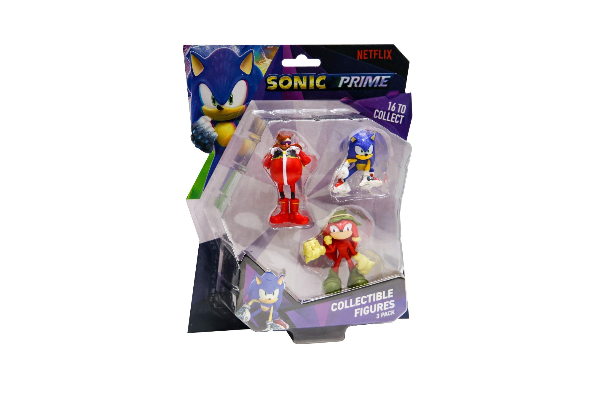 Sonic Prime zestaw 3 figurek mix