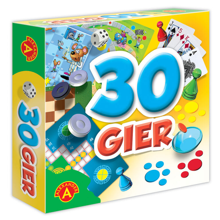 Gra Rodzinny zestaw 30 gier