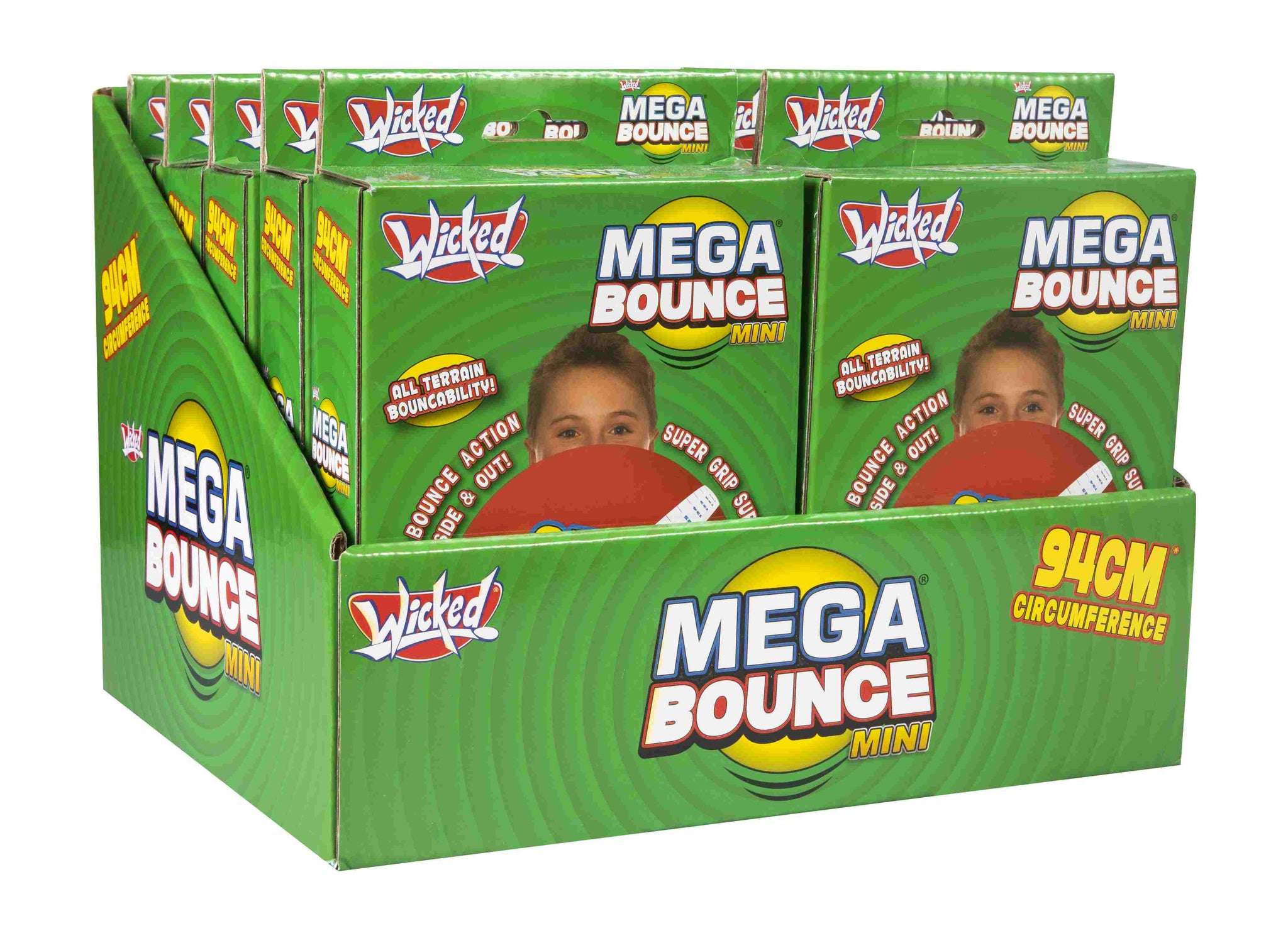 Piłka skacząca Mega Bounce mini 1 szt. mix kolorów