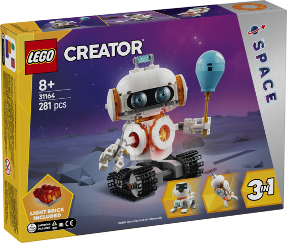 LEGO Creator 3w1 Kosmiczny Robot 31164