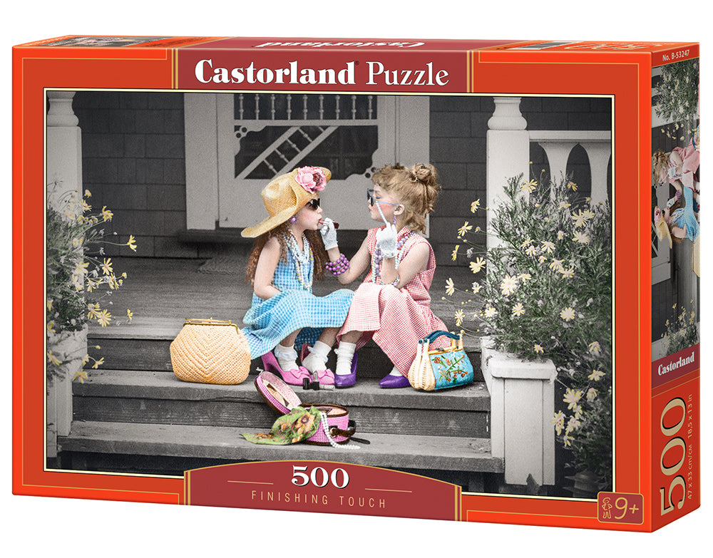 Puzzle 500 Dzieci na ganku B-53247