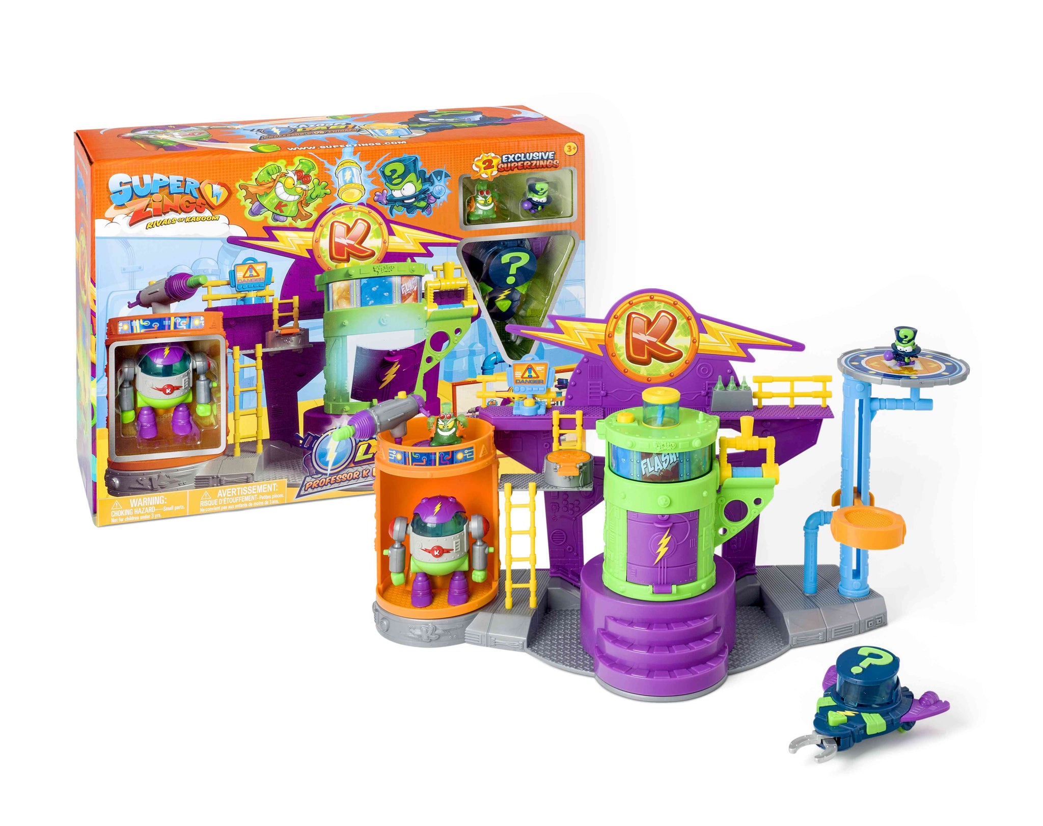 SuperZings Kazoom Lab Battle
