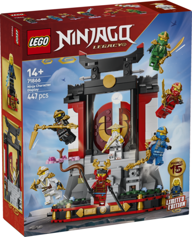LEGO Ninjago Ozdoba z postaciami Ninja 15-lecie 71866
