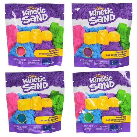 Piasek kinetyczny Cukierki 1szt.mix