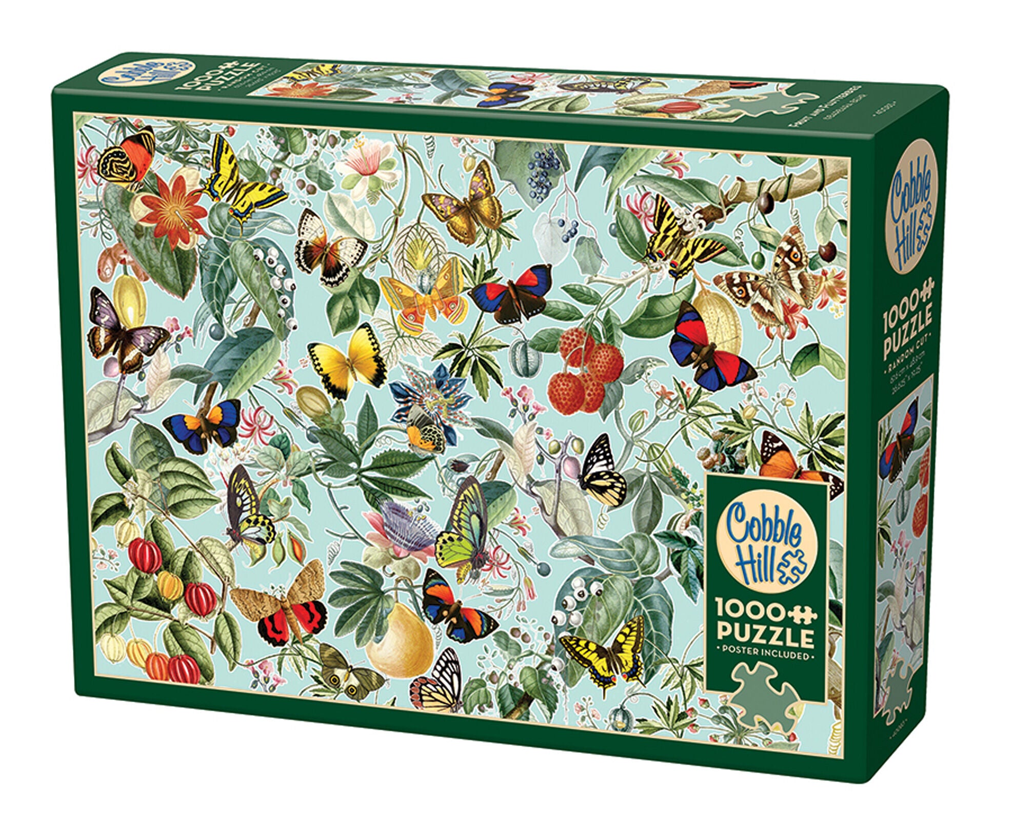 Puzzle 1000 Owoce i Motyle 112189