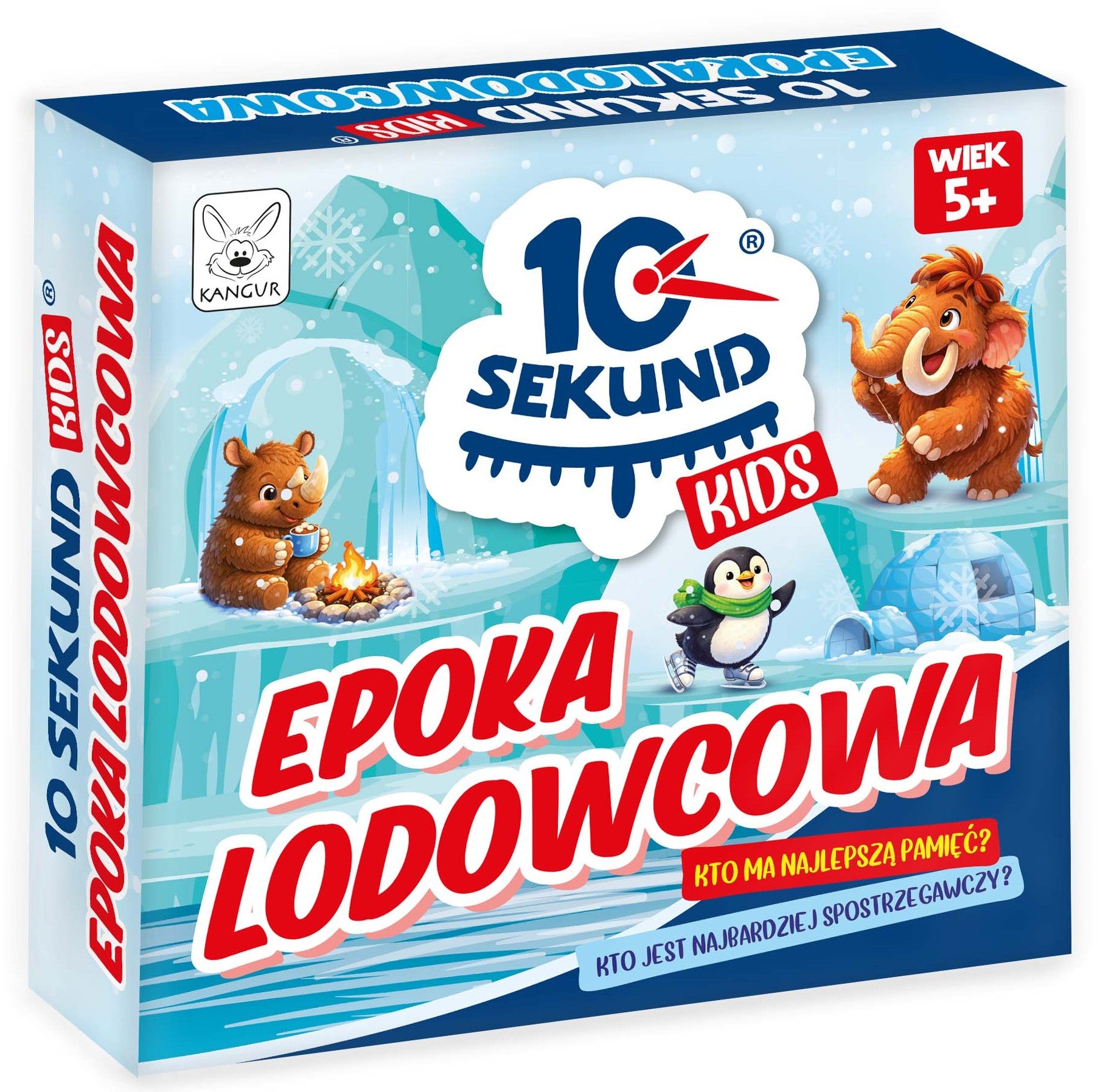 Gra 10 Sekund Kids Epoka Lodowcowa