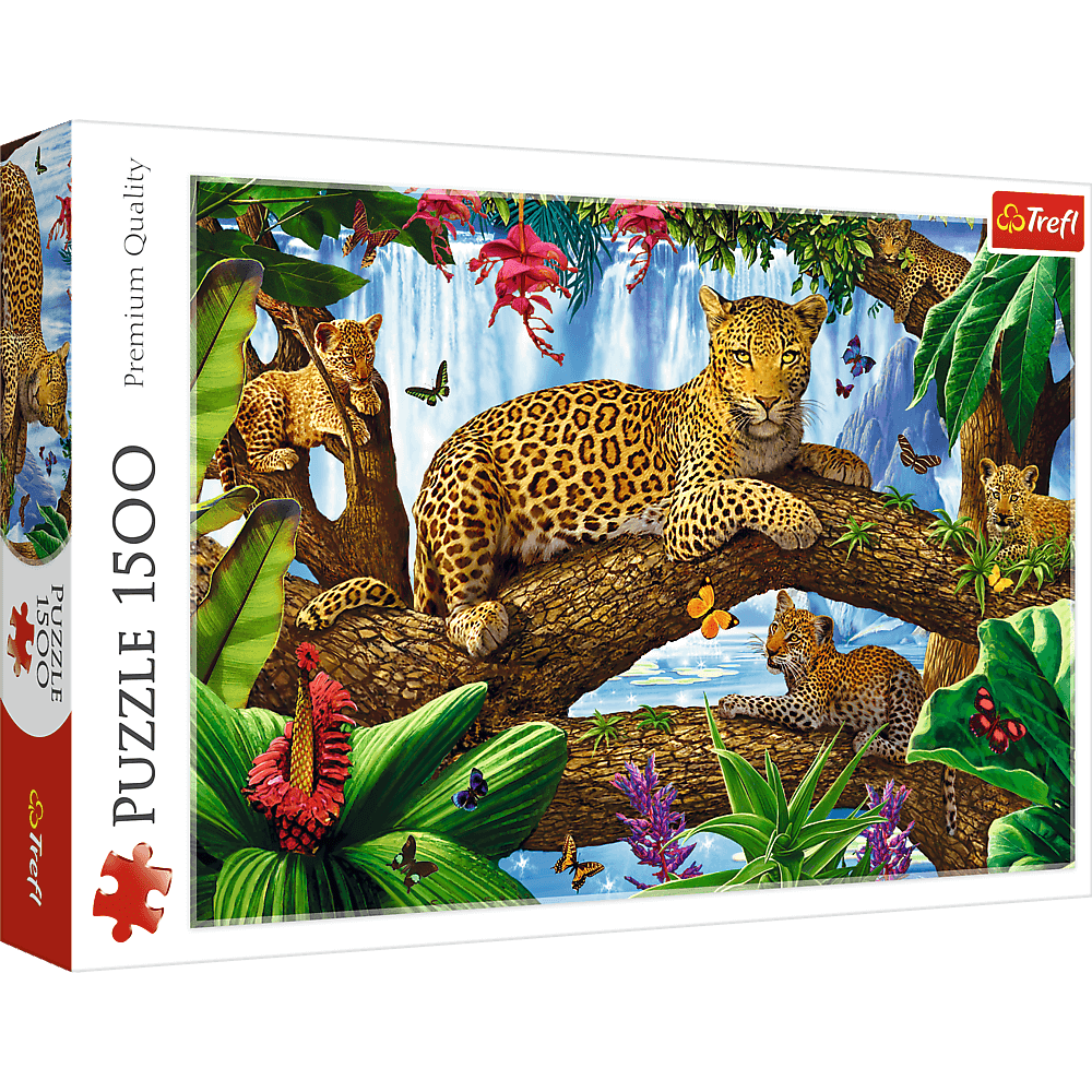 Puzzle 1500 Odpoczynek wśród drzew 26160