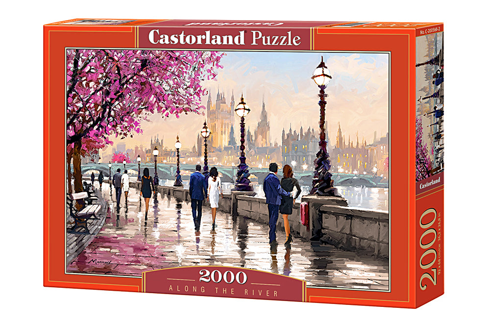 Puzzle 2000 Wzdłuż rzeki C-200566