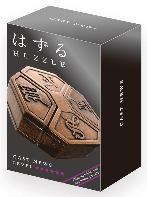 Łamigłówka Huzzle Cast News poziom 6/6