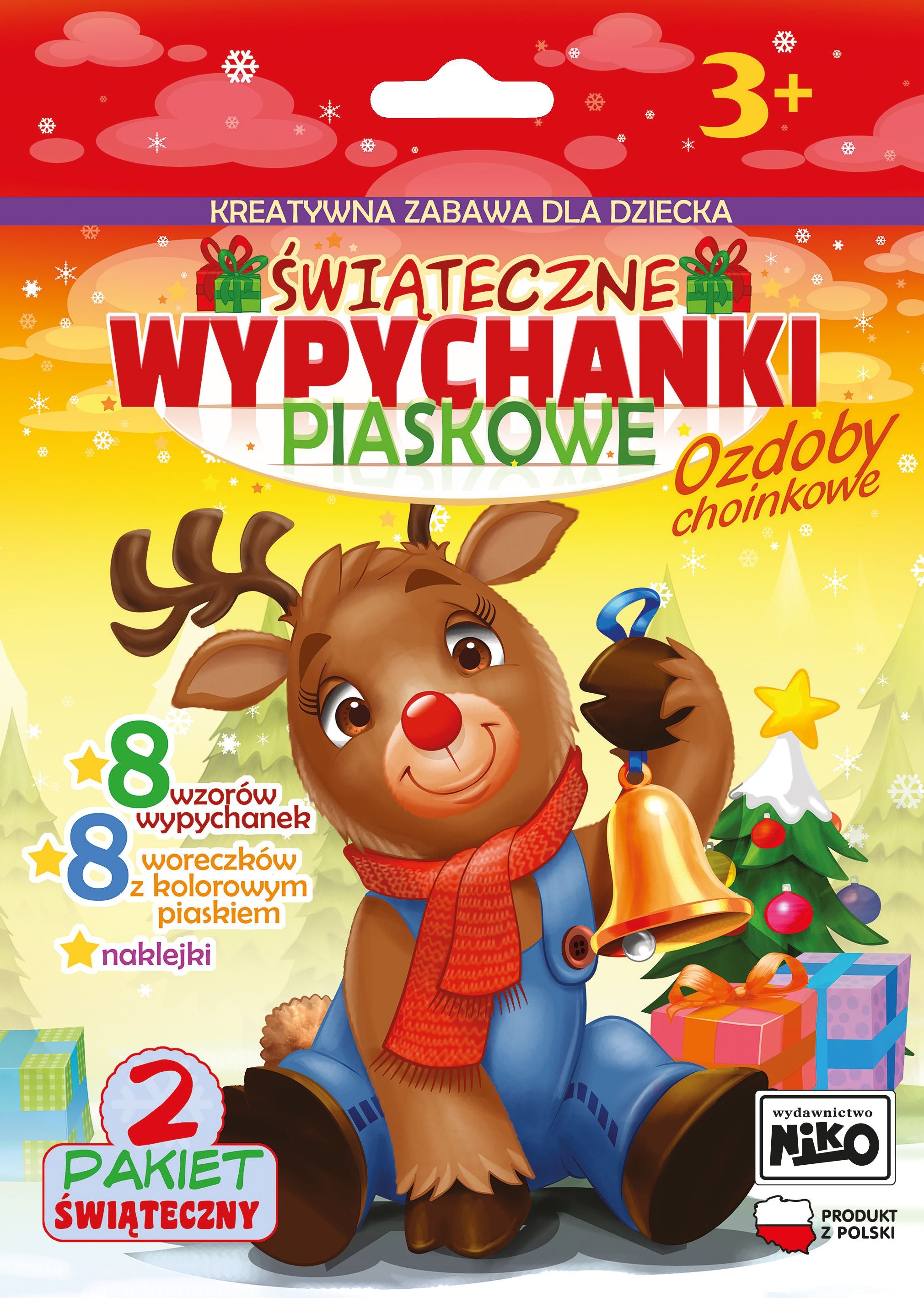 Wypychanki piaskowe świąteczne Pakiet nr 2