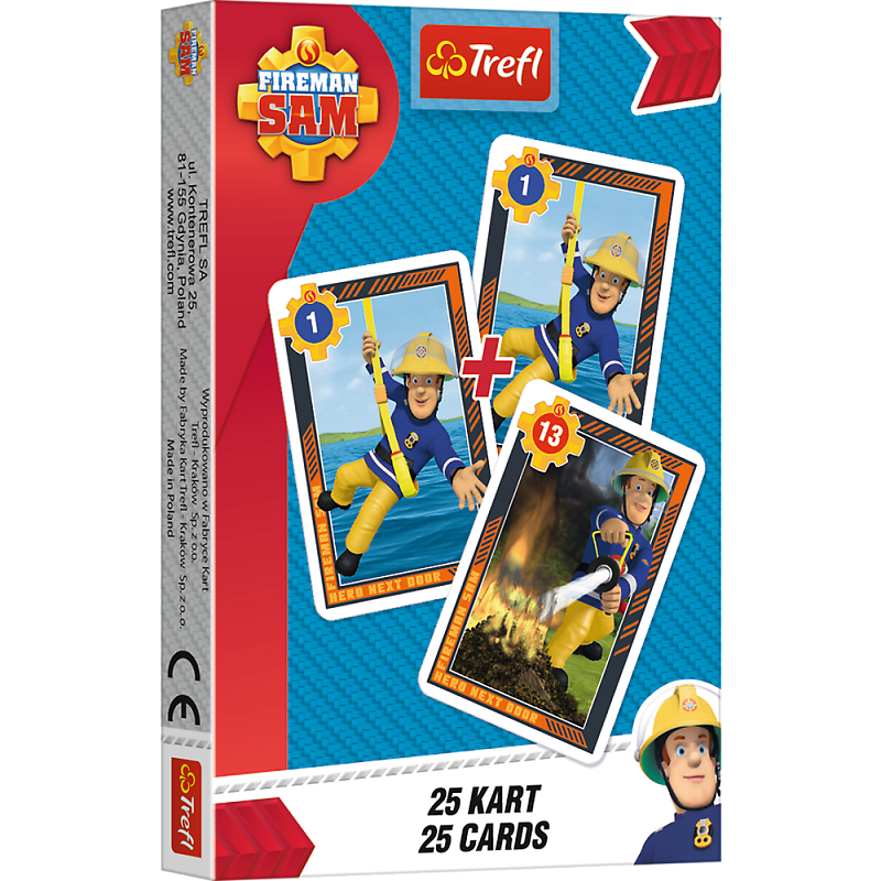 Karty Piotruś Strażak Sam 08480
