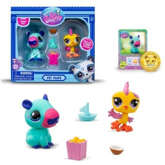 Littlest Pet Shop Papuga i Kapibara + akcesoria