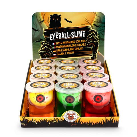 Slime z okiem świecący w ciemności Zombie Zone 1szt.mix