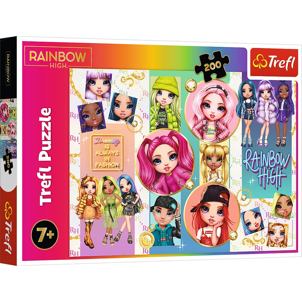 Puzzle 200 Przyjaźń Rainbow High 13289