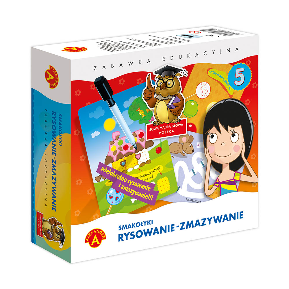 Gra Smakołyki rysowanie zmazywanie 5