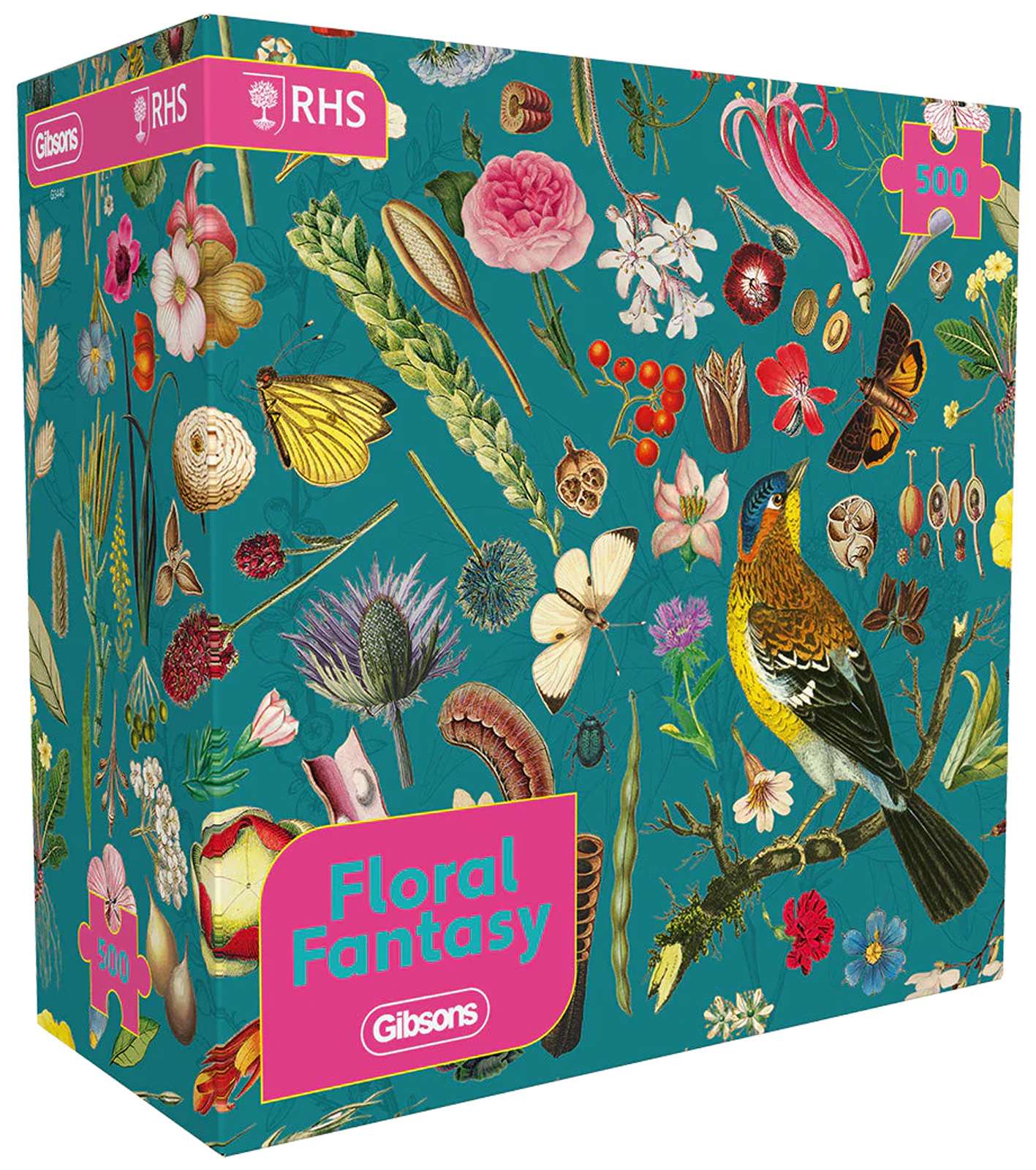 Puzzle 500 Kwiatowa fantazja 113717