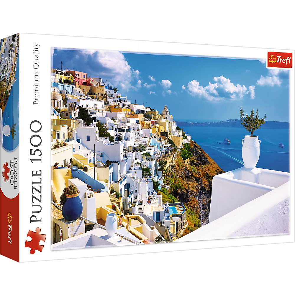 Puzzle 1500 Santorini Grecja 26119