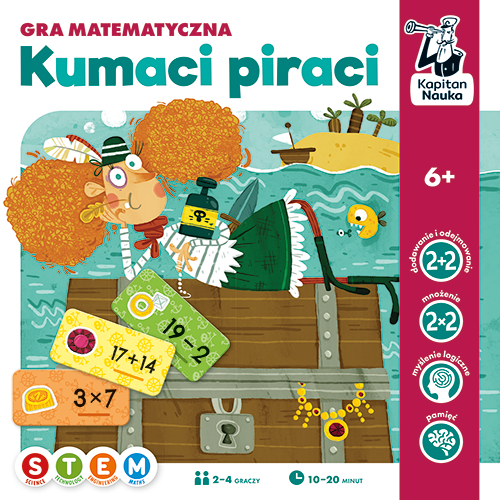 Gra matematyczna Kumaci piraci