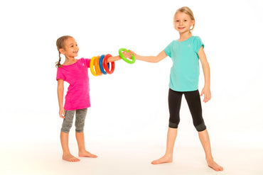 Krążek Zręcznościowy Ringo Dla Dzieci I Dorosłych 17 Cm Niebieski Zabawka