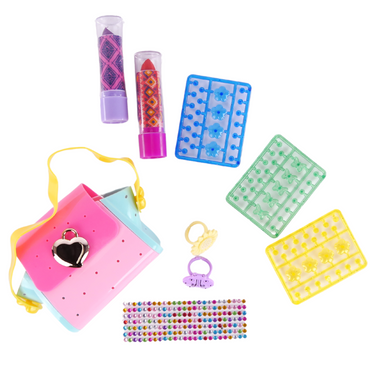 Zestaw Do Makijażu Dla Dzieci Torebka Kosmetyki Szminka Prezent