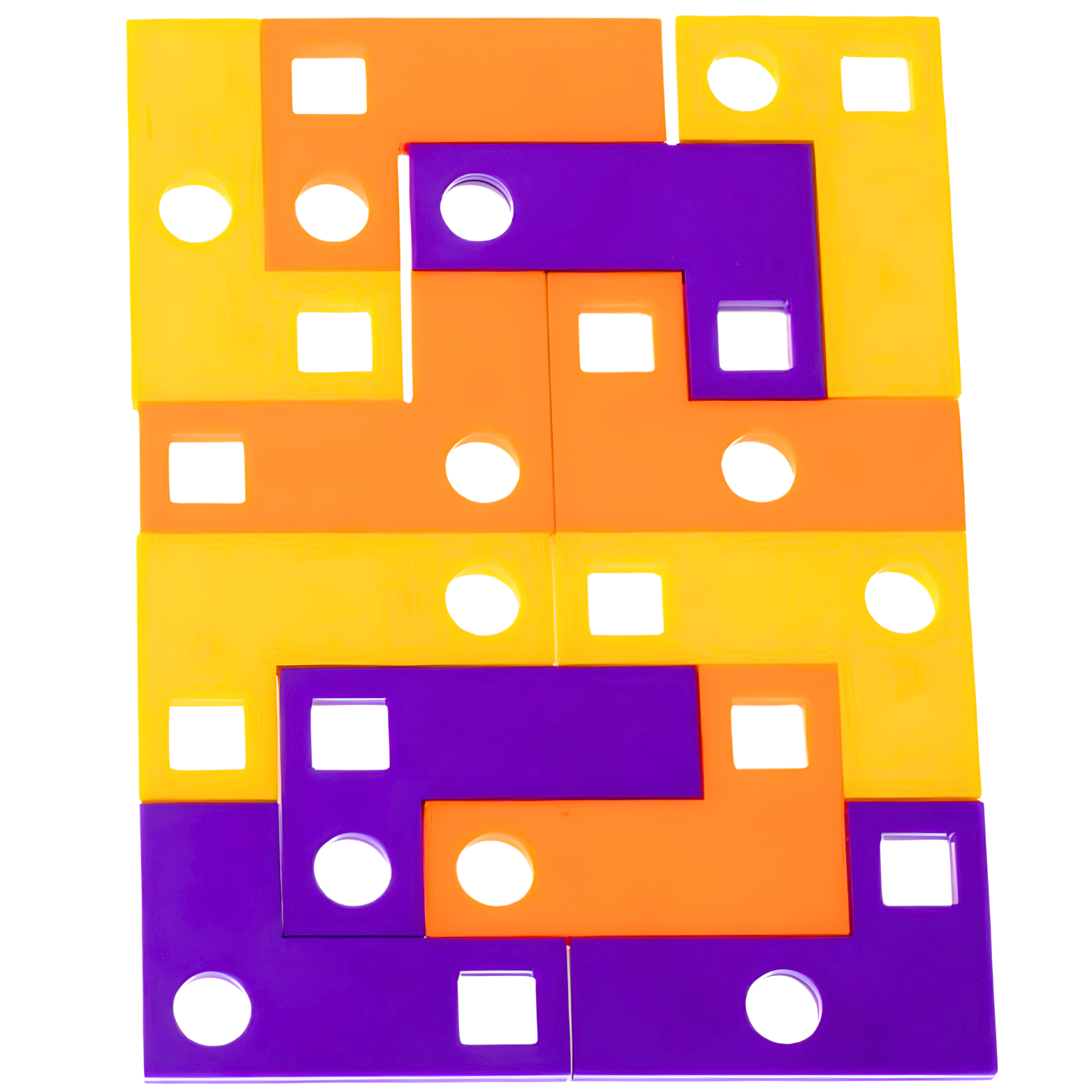 Gra Logiczna Układanka Karty Montessori Tangram Puzzle Klocki Gra Planszowa
