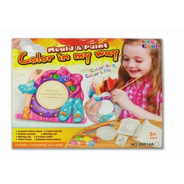 Ramka Na Zdjęcia Odlew Z Gipsu Z Motywem Baletnicy Zestaw Kreatywny