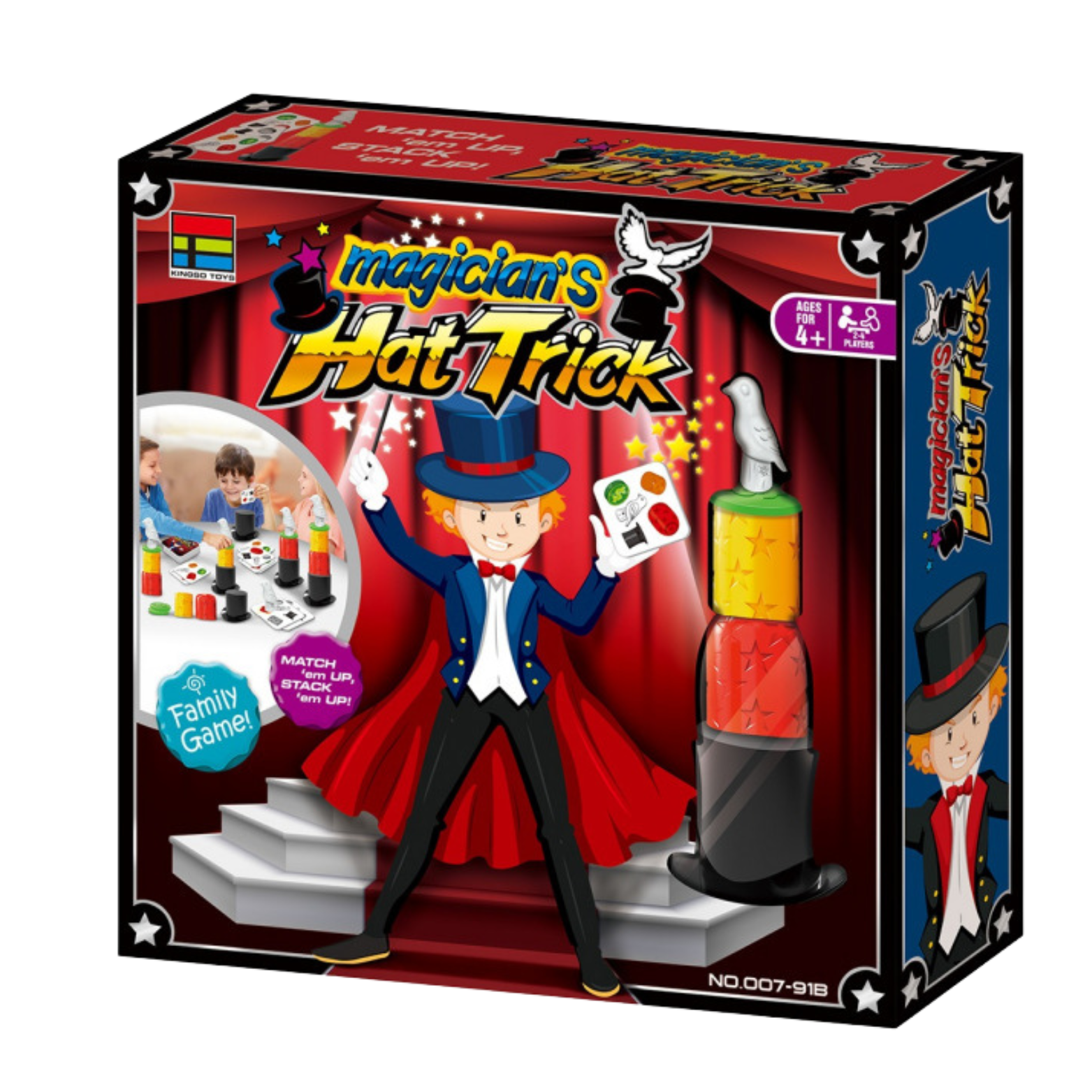 Gra Magiczny Kapelusz Gra Rodzinna Dla Dzieci Prezent Zręcznościowa