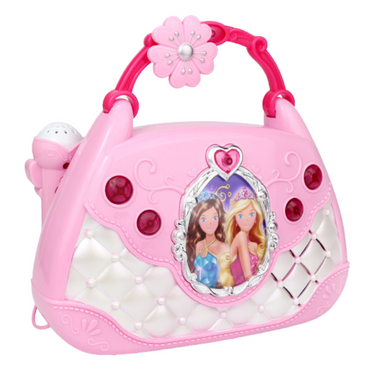 Karaoke Torba Dla Dziewczynki Z Księżniczkami Mikrofon Sterowanie Głosem Dź