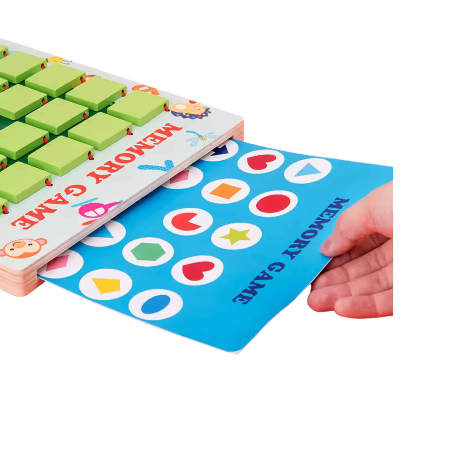 Gra Memory Zręcznościowa Pamięciowa Plansze Kostki Zestaw Dla Dzieci